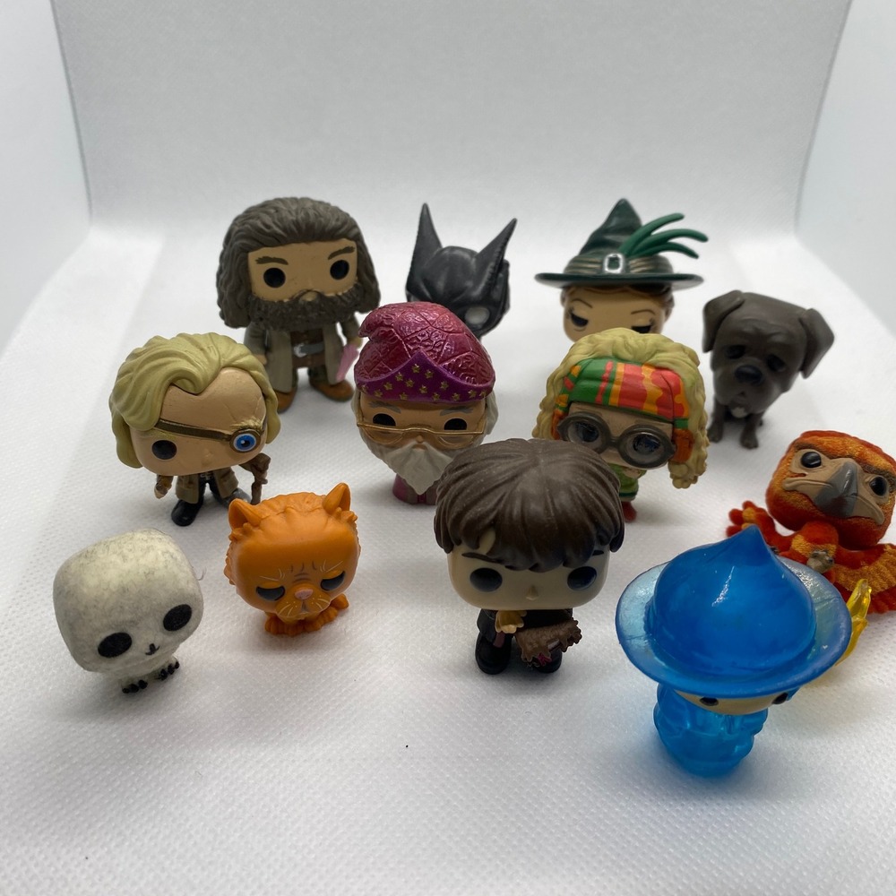 Funko Pop! Mini Harry Potter Figures Toy Lot 11pc Dumbledore Hagrid McGonagall